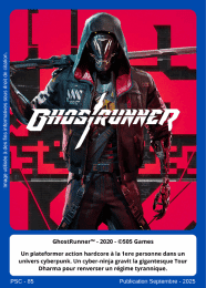 Carte Ghost Runner Recto