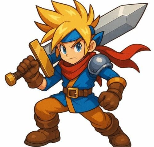 Une mascotte pour Press Start Cards